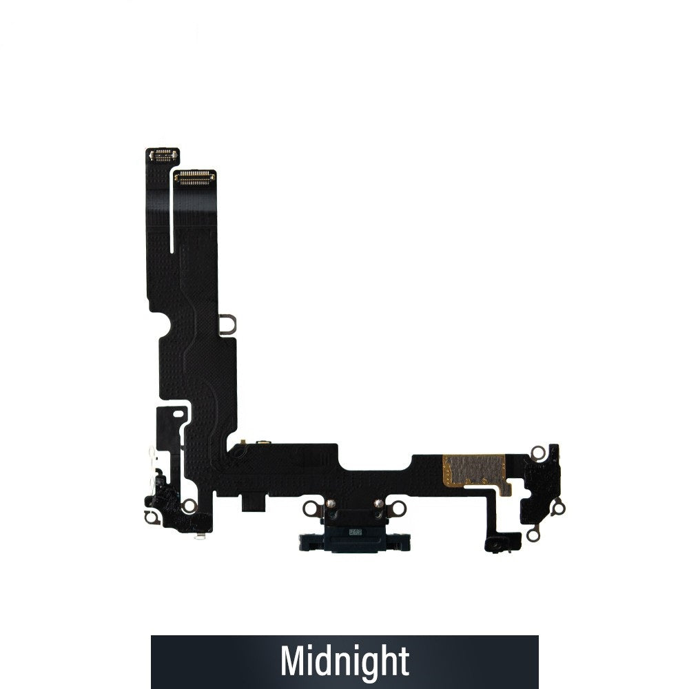 Red Charging Port for iPhone 14 Plus-Midnight Red Charging Port for iPhone 14 Plus-Midnight